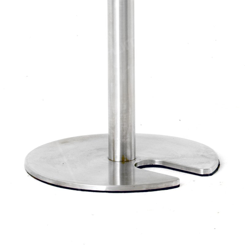 Chrome Stretch Barrier - Blue Webbing